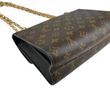 Pre-owned Louis Vuitton Monogram Canvas Black Victoire Bag