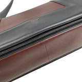 Pre-owned celine frame leather crossbody bag front
