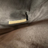 Pre-owned Fendi Beige gesteppte Dotcom-Schultertasche Braun bag