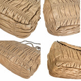 Pre-owned prada-nappa-gaufre-shoulder-bag-front