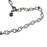 Gucci Silver Crystal GG Necklace