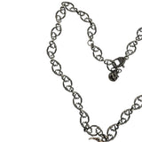 Gucci Silver Crystal GG Necklace