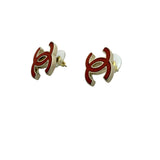 Pre-owned Chanel CC Stud Earrings