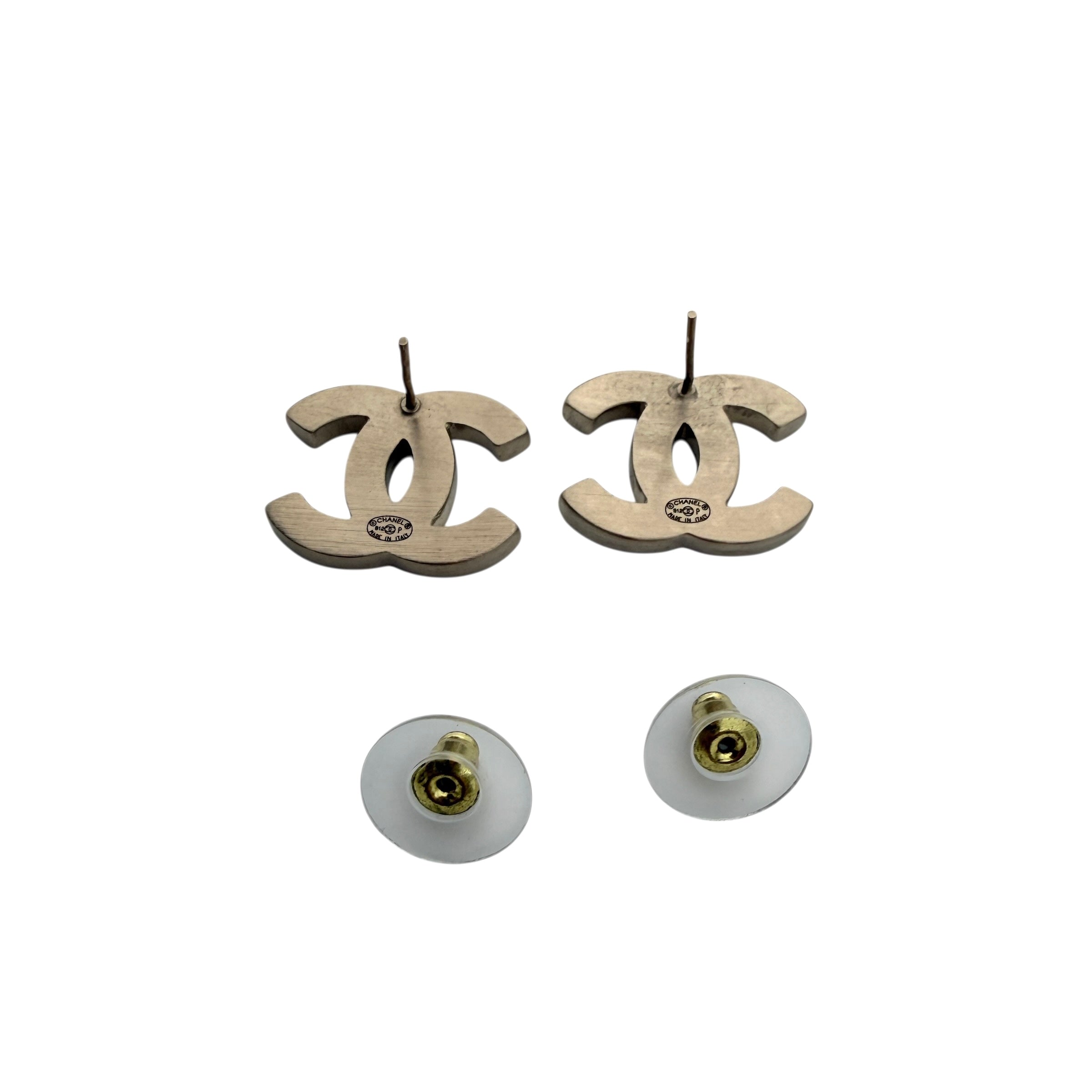 Pre-owned Chanel CC Stud Earrings