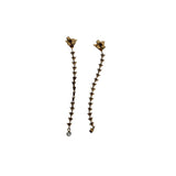 Pre-owned Louis Vuitton Essential V Long Swing Earrings