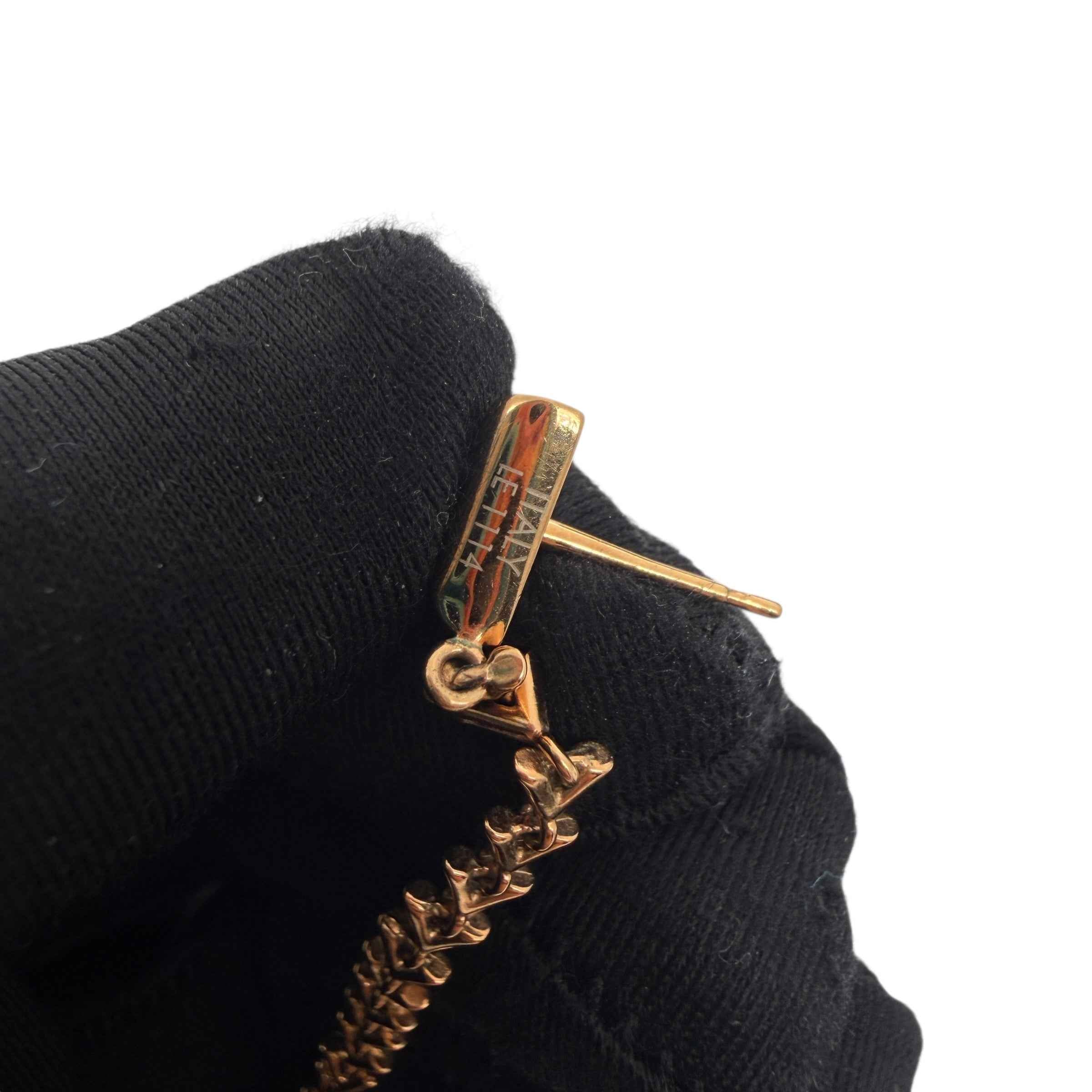 Louis Vuitton Essential V Long Swing Earrings