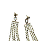 Christian Dior evolution Chain Drop Earrings