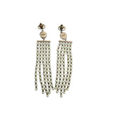 Christian Dior evolution Chain Drop Earrings