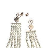 Christian Dior evolution Chain Drop Earrings