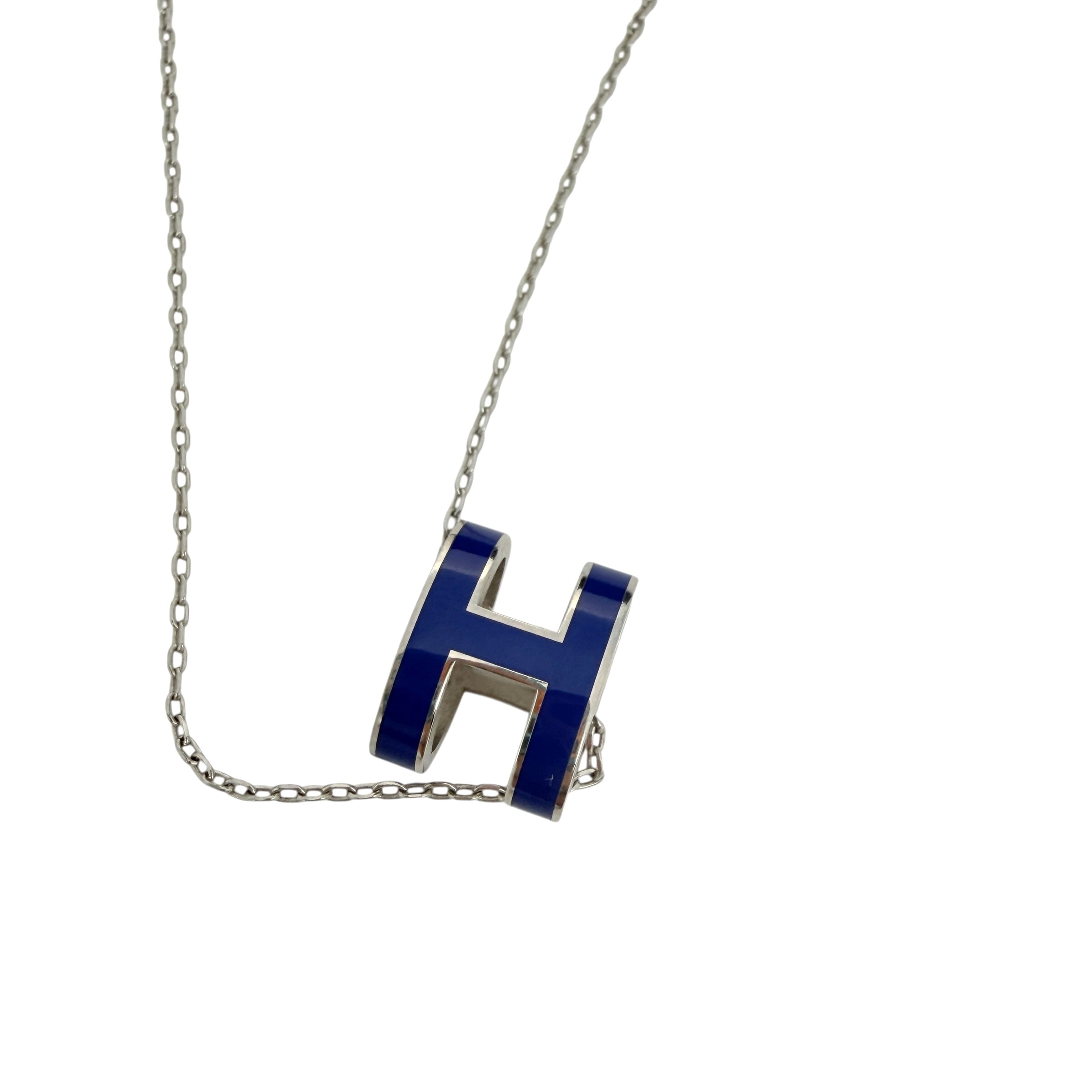 Pre-owned Hermès Pop H necklace back view