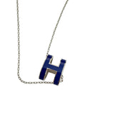 Pre-owned Hermès Pop H necklace back view