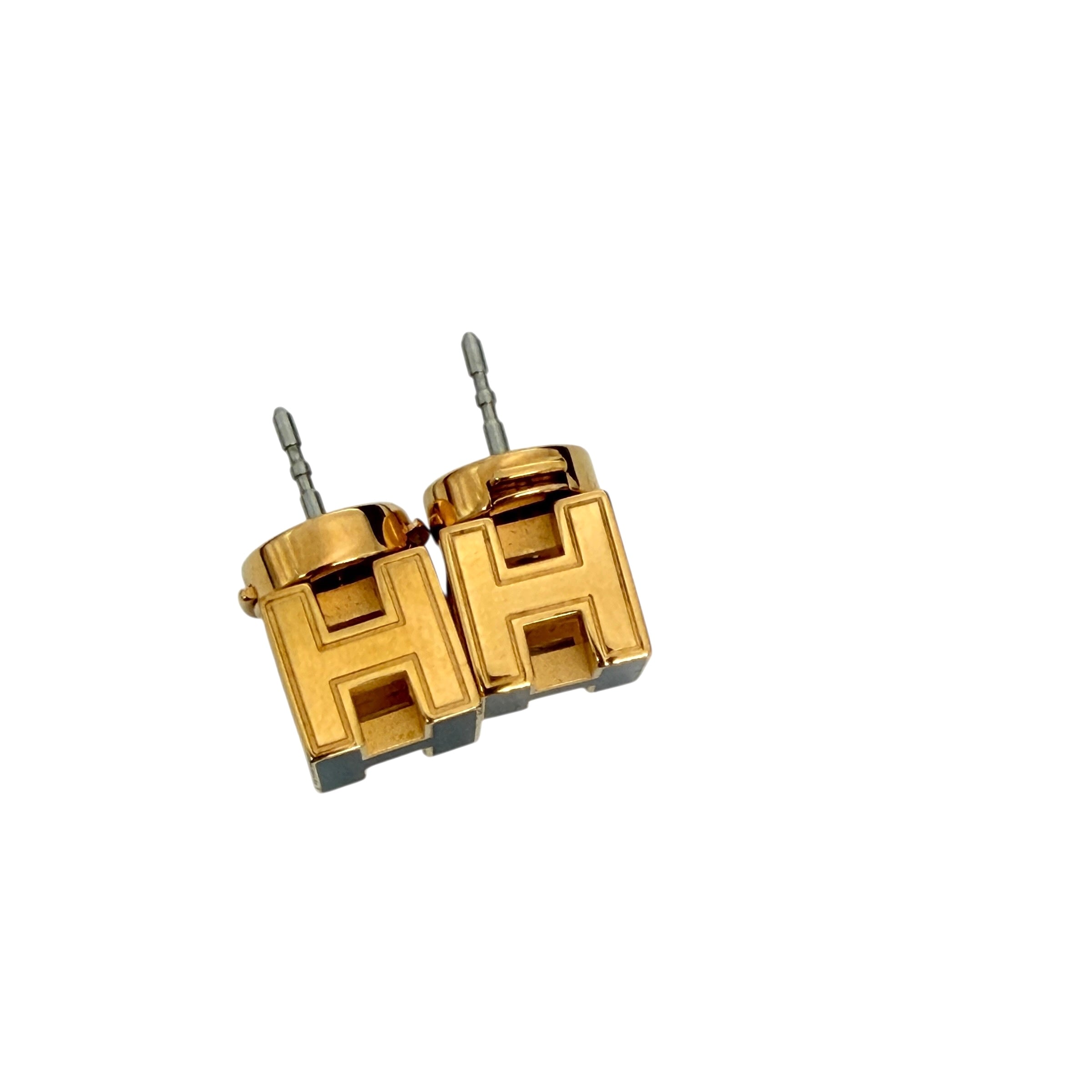 Pre-owned Hermès Pop H earrings