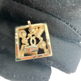 Chanel Stud Earrings Gold