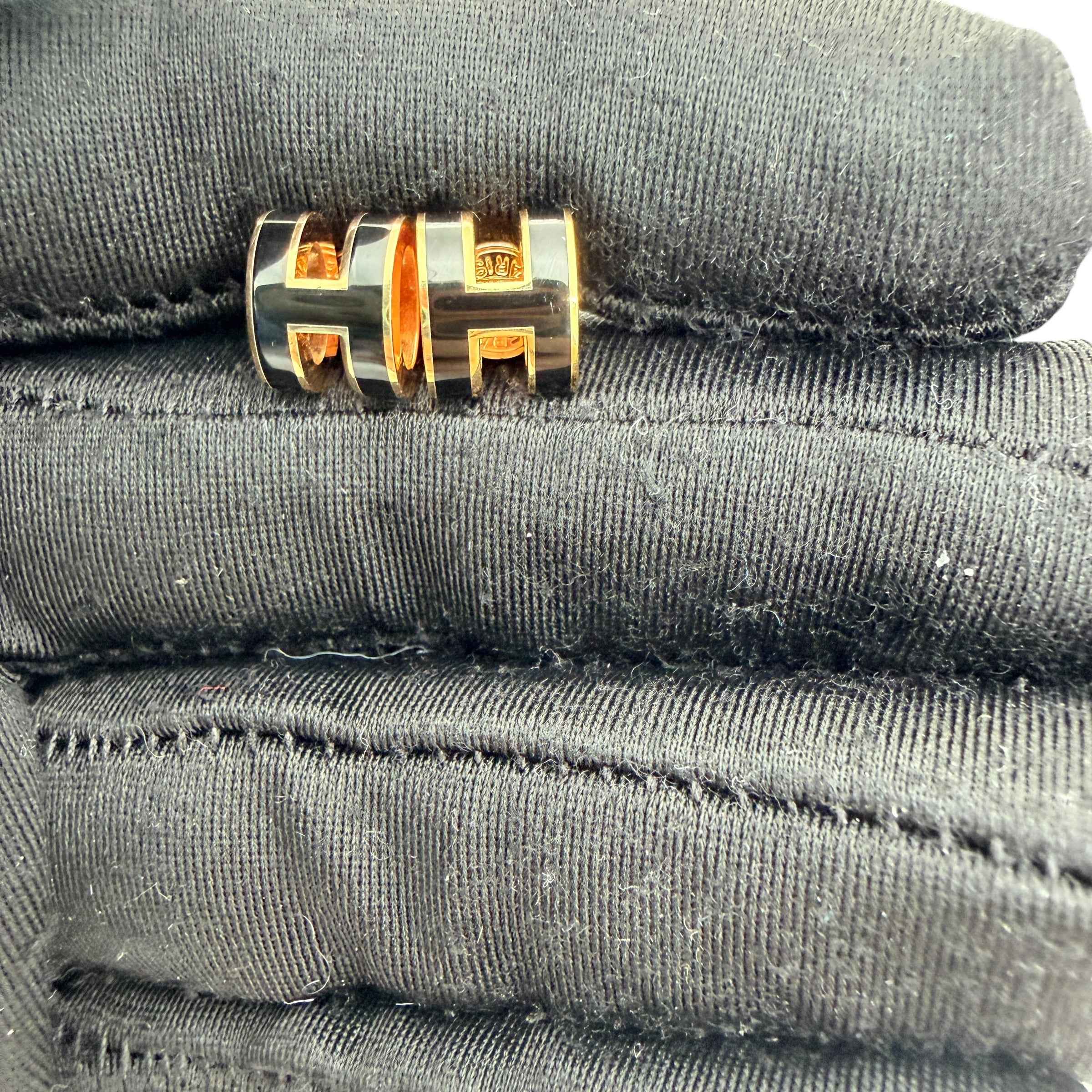 Hermès Mini Pop H earrings
