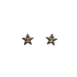 Pre-owned Chanel Crystal CC Star Earrings main image