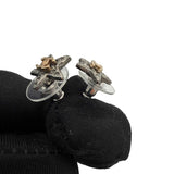 Chanel Crystal CC Star Earrings