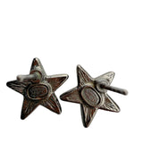 Chanel Crystal CC Star Earrings