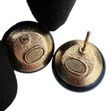 Chanel Crystal Stud Earrings