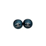 Pre-owned Chanel Crystal Stud Earrings main image