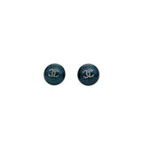 Pre-owned Chanel Crystal Stud Earrings back view