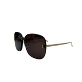 Pre-owned Gucci Rimless Sunglasses in Lavender main image