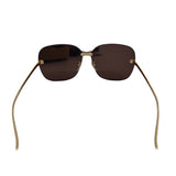 Pre-owned Gucci Rimless Sunglasses in Lavender