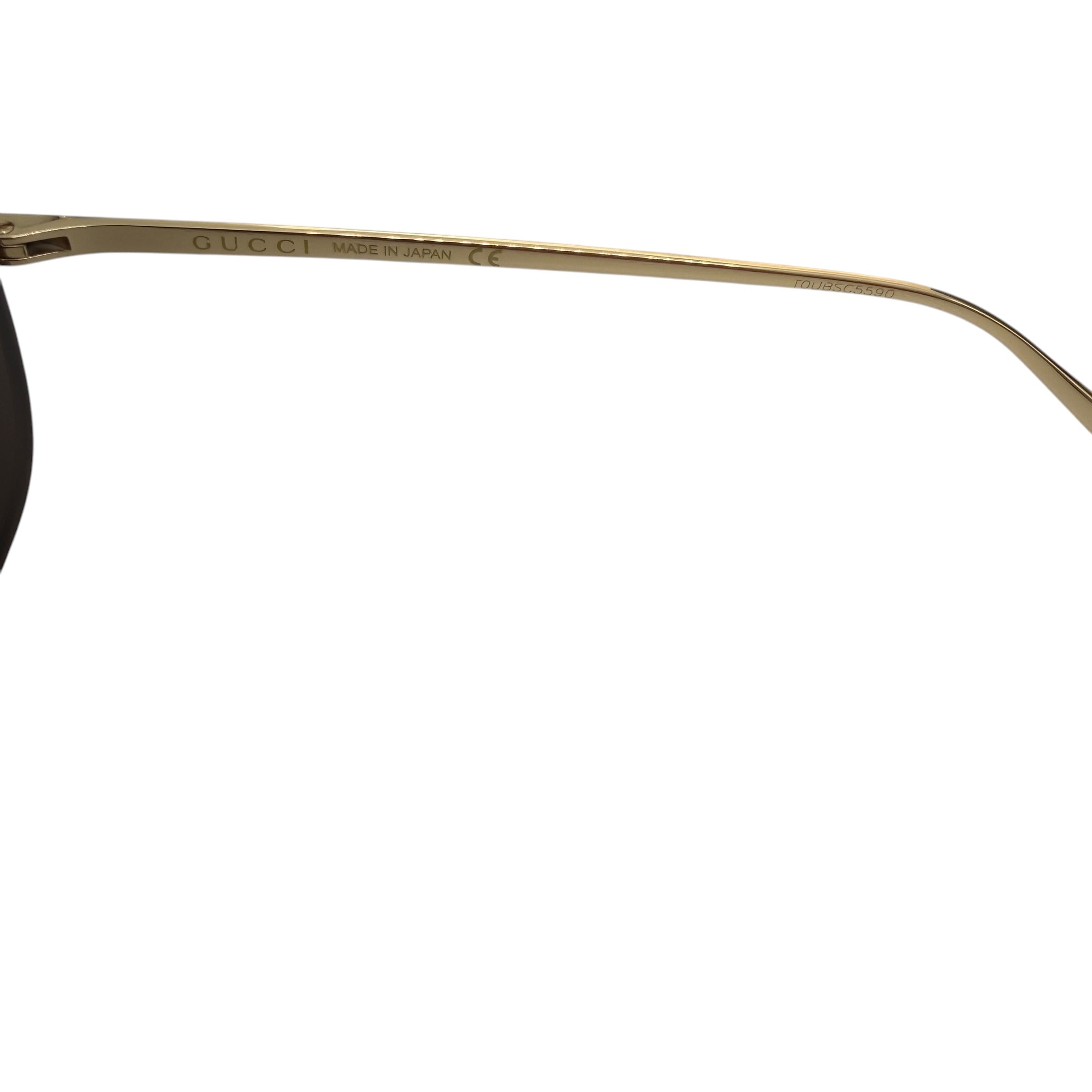 Pre-owned Gucci Rimless Sunglasses in Lavender