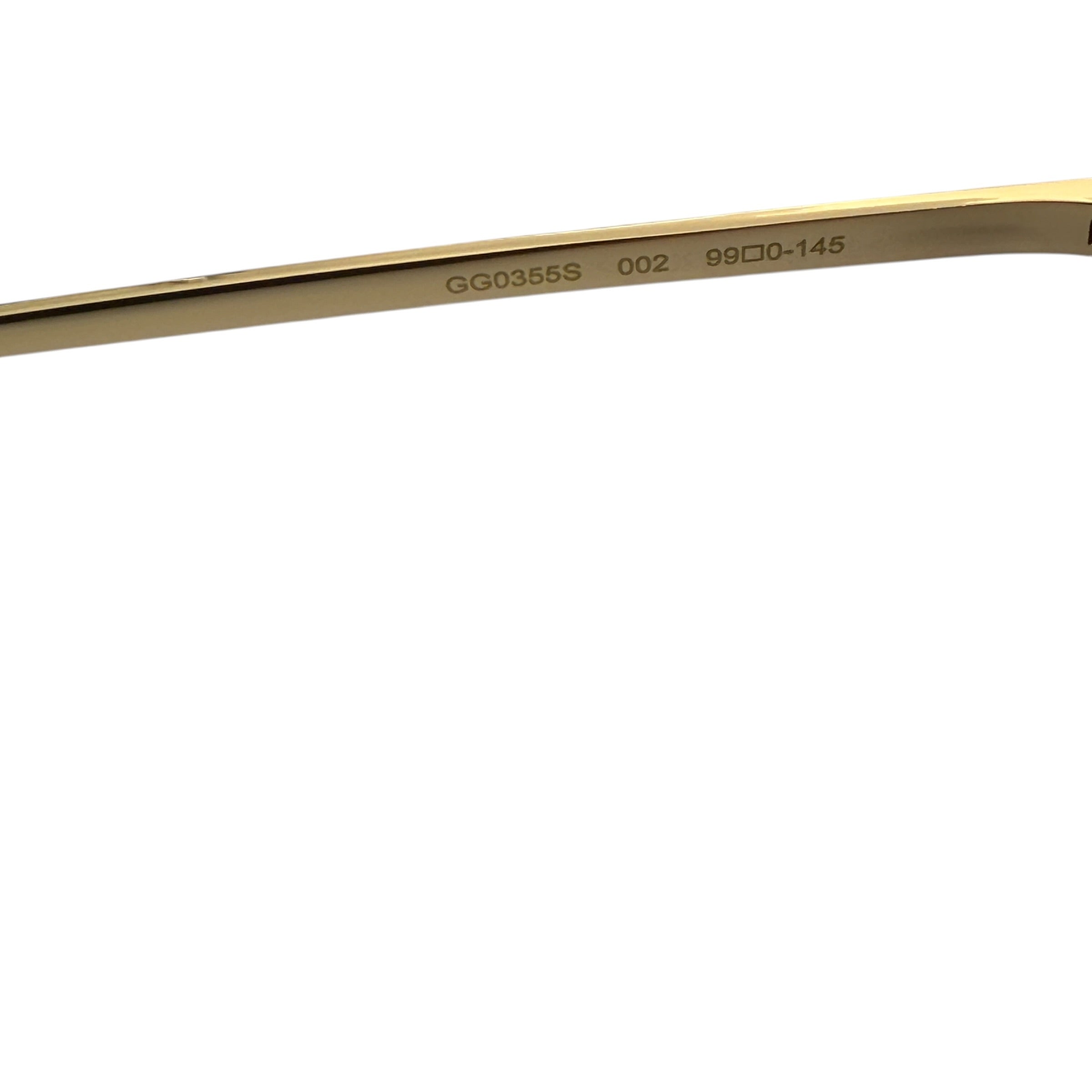 Pre-owned Gucci Rimless Sunglasses in Lavender