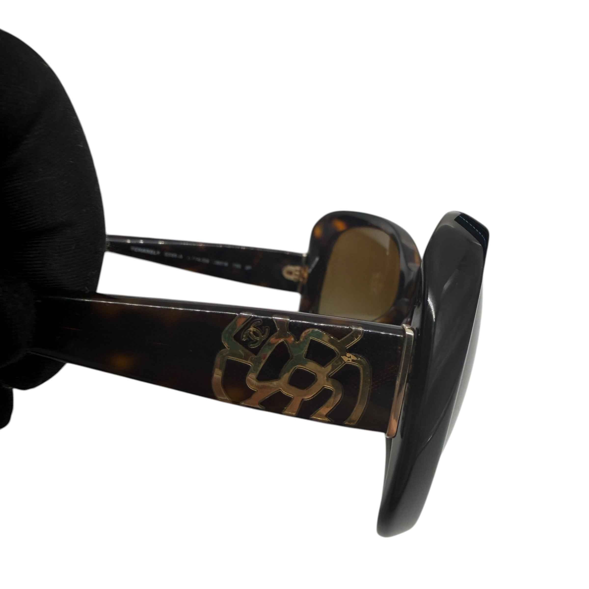 Chanel Tortoise Polarized Sunglasses