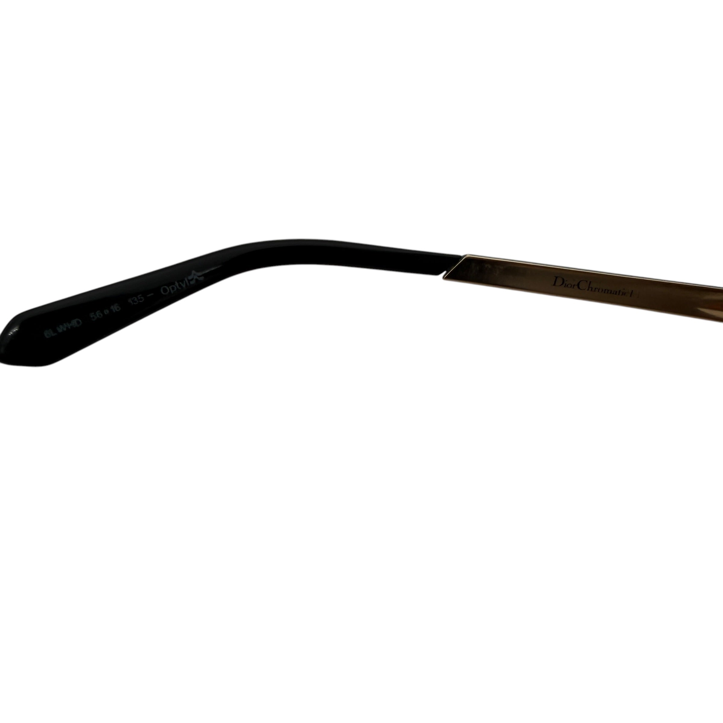 Pre-owned Christian Dior Chromatic Women's Black Sunglasses