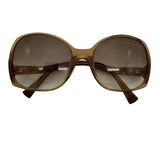 Louis Vuitton Gina Glitter Acetate Sunglasses Brown
