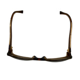 Pre-owned Louis Vuitton Gina Glitter Acetate Sunglasses Brown