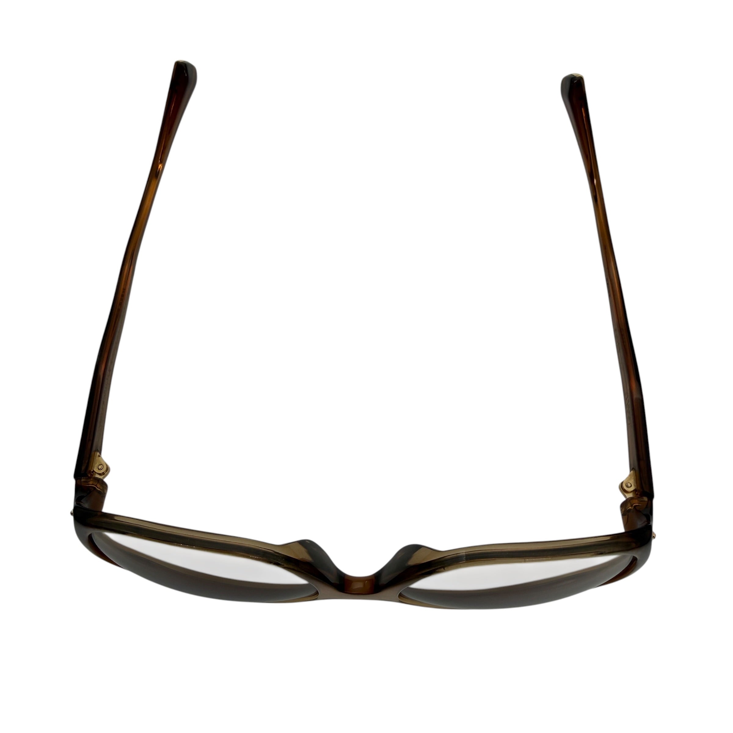 Pre-owned Louis Vuitton Gina Glitter Acetate Sunglasses Brown