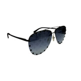 Pre-owned Louis Vuitton Metal Monogram The Party Aviator Gradient Sunglasses