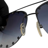 Louis Vuitton Metal Monogram The Party Aviator Gradient Sunglasses