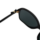 Pre-owned Chanel Black Frame Black Tint Bow Sunglasses-5205