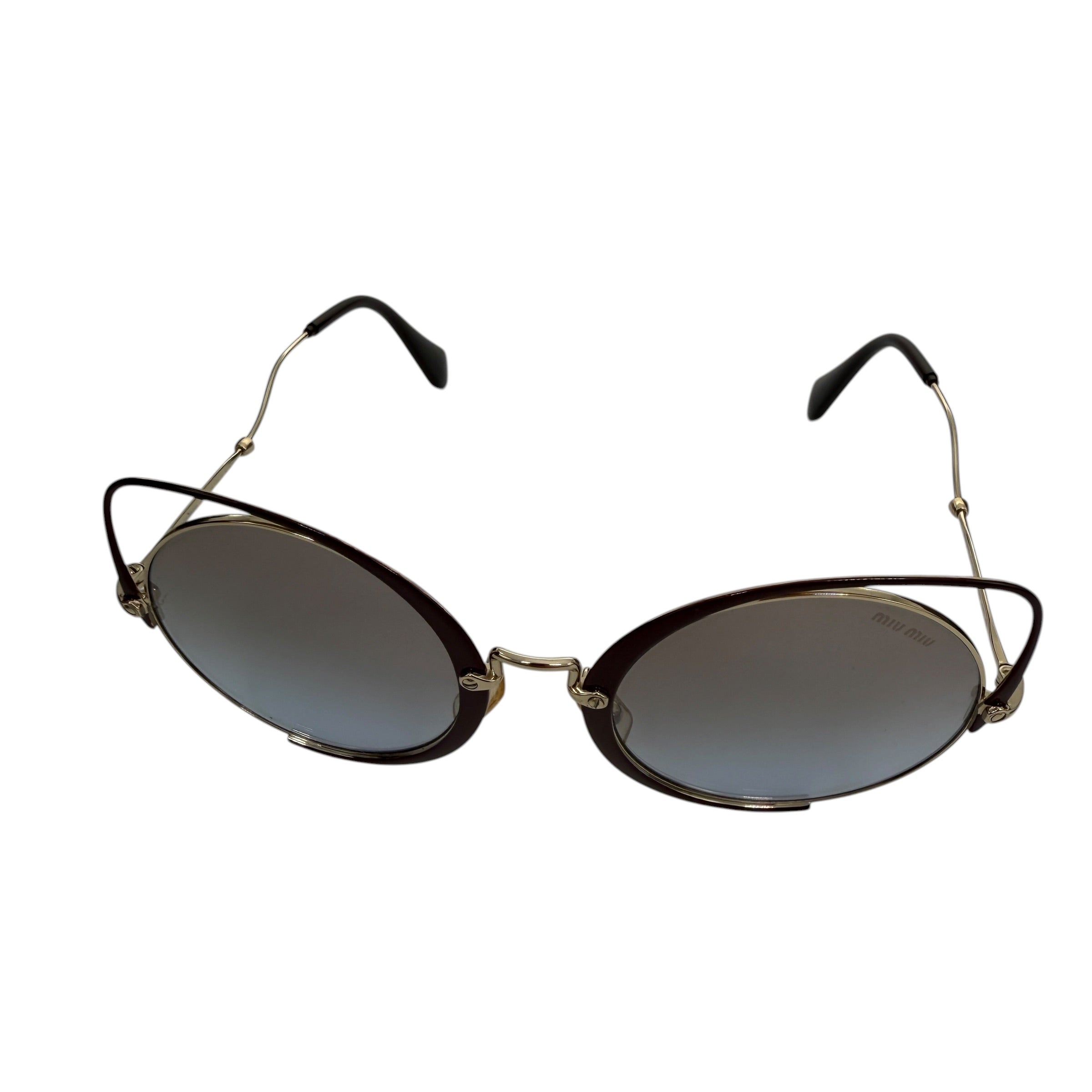Pre-owned Miu Miu MU 51TS - R1J2H2 Pale Sunglasses