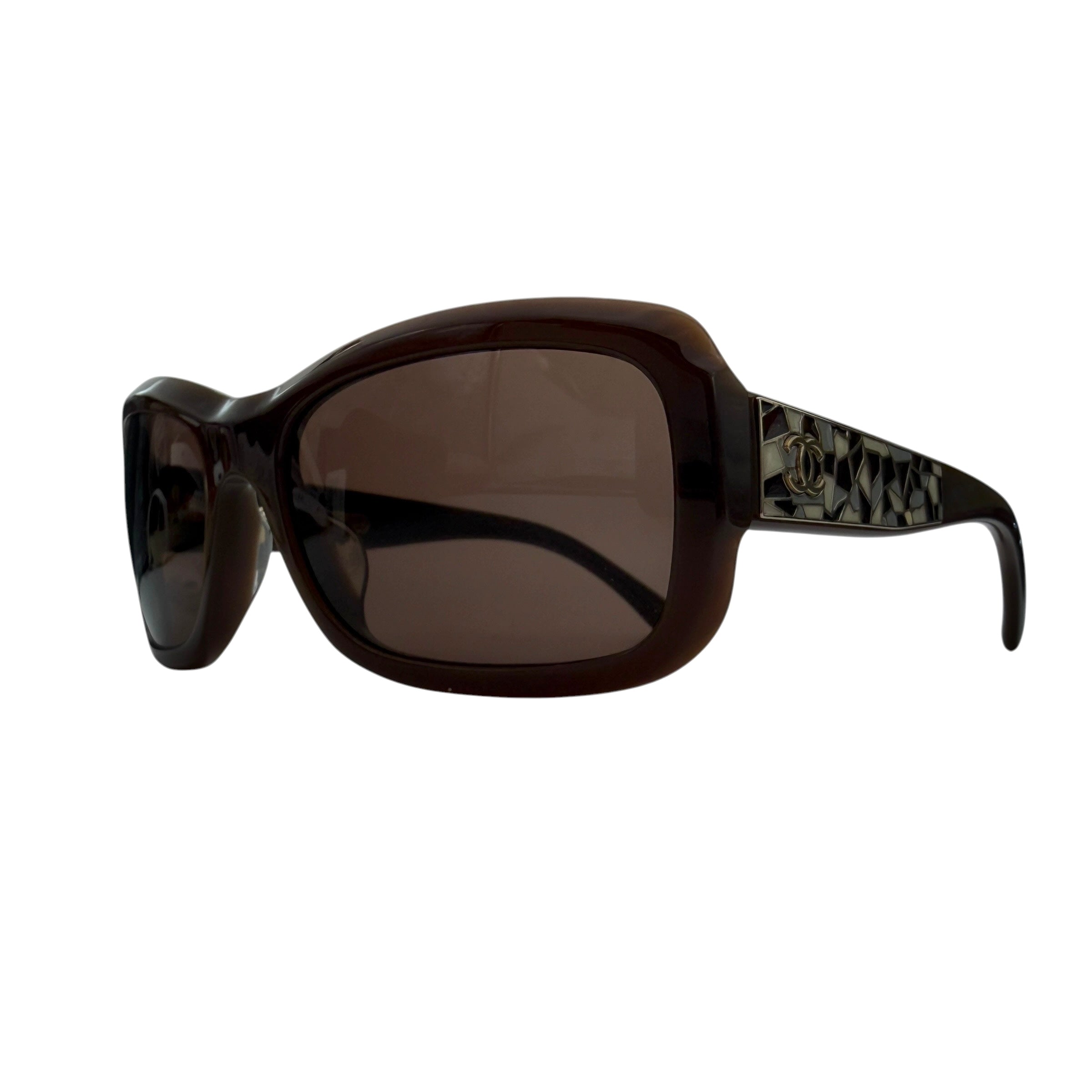 Pre-owned Chanel Brown 5223 Square Sunglasses main image