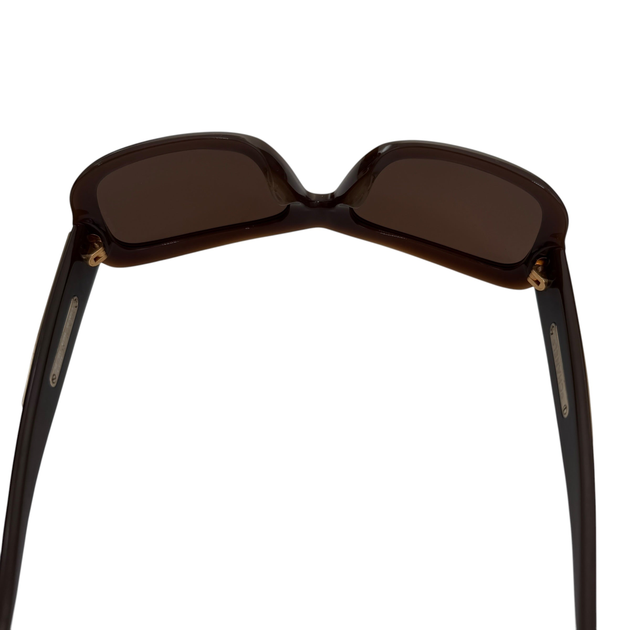 Pre-owned Chanel Brown 5223 Square Sunglasses