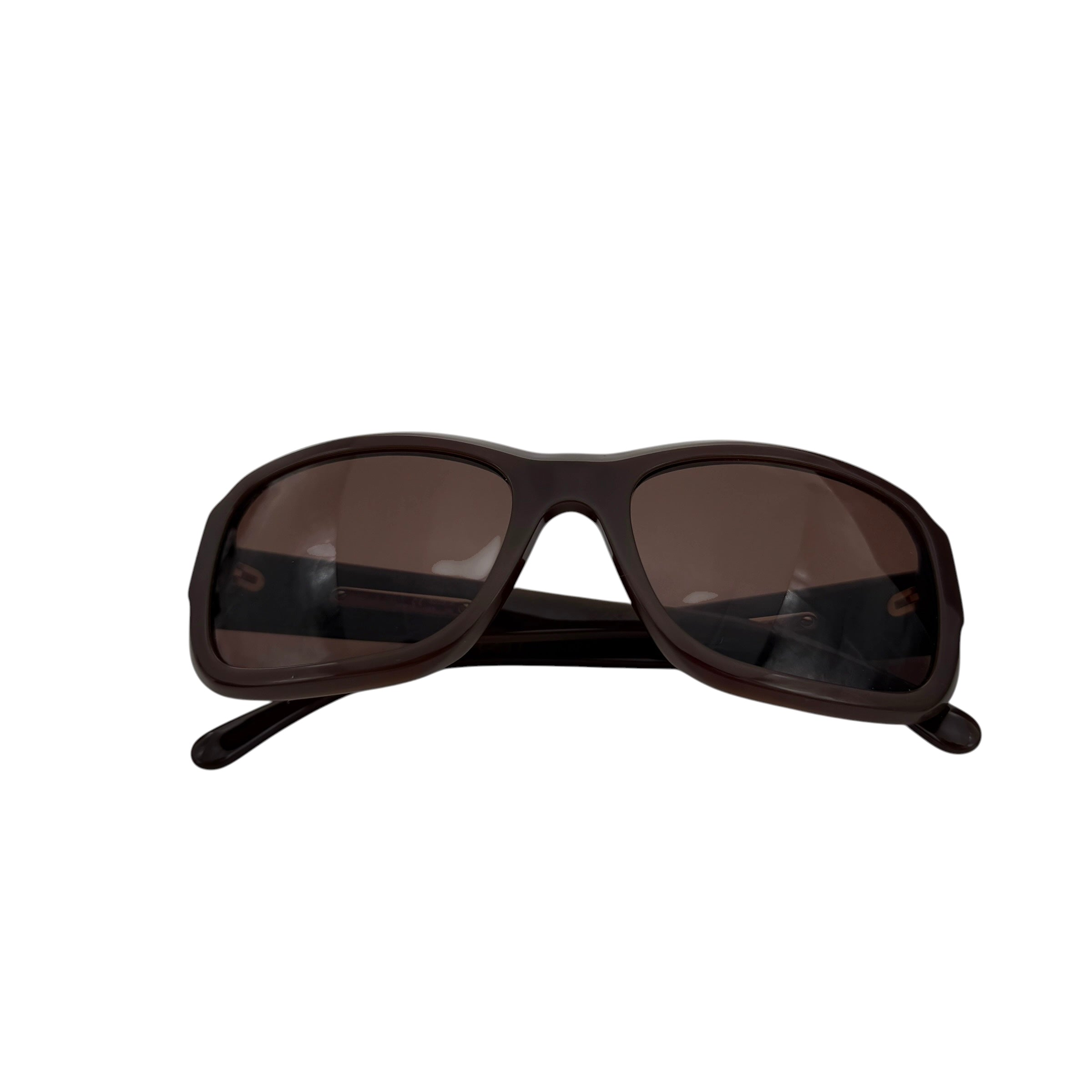 Pre-owned Chanel Brown 5223 Square Sunglasses