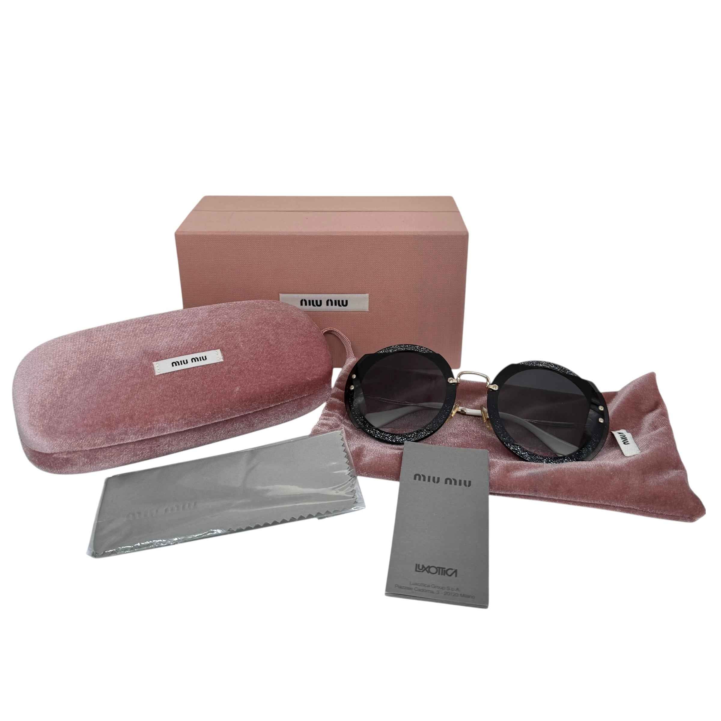 Miu Miu MU 06SS - VYU5D1 Dark Violet Sunglasses