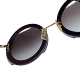Miu Miu MU 06SS - VYU5D1 Dark Violet Sunglasses