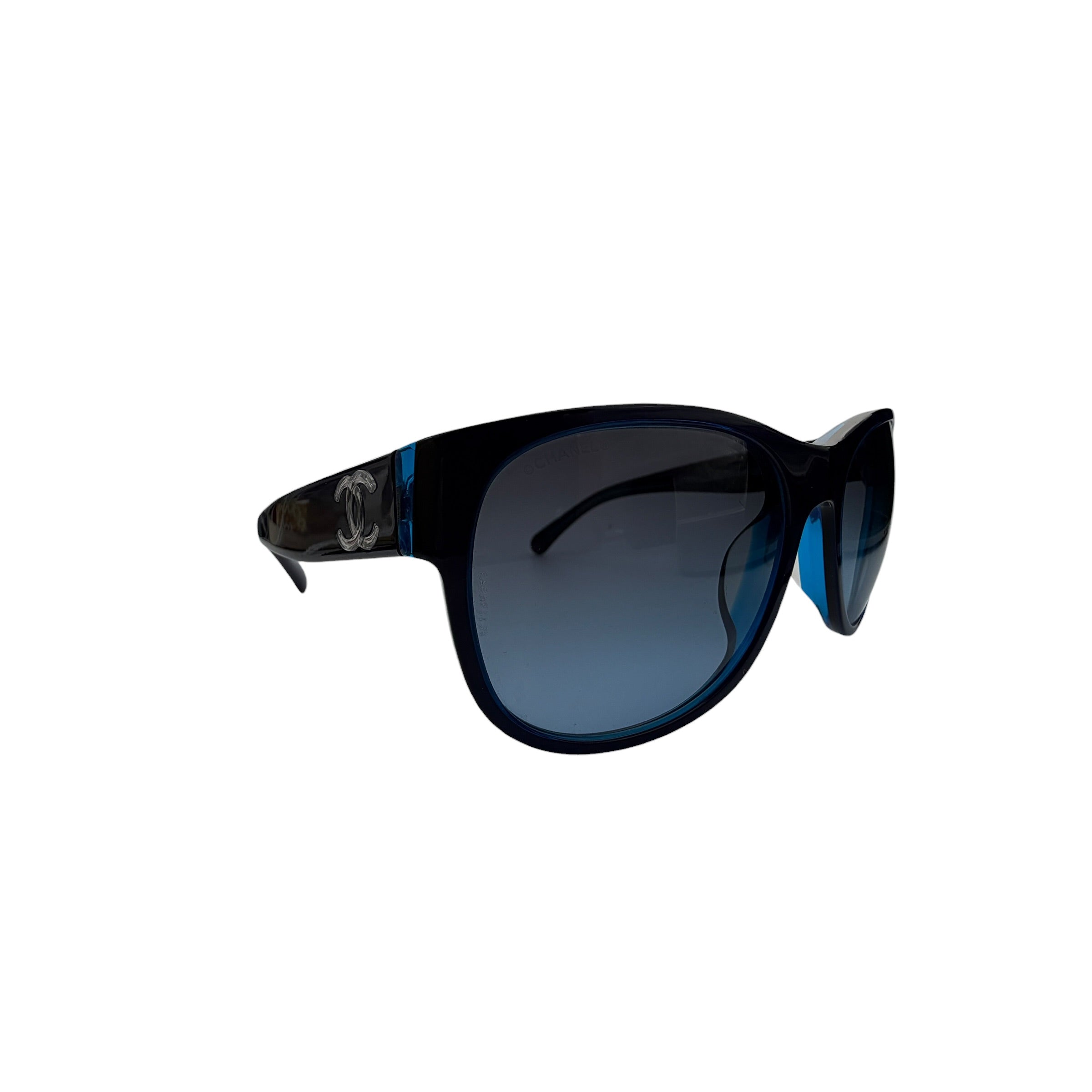 Pre-owned Chanel Square Sunglasses 5182A