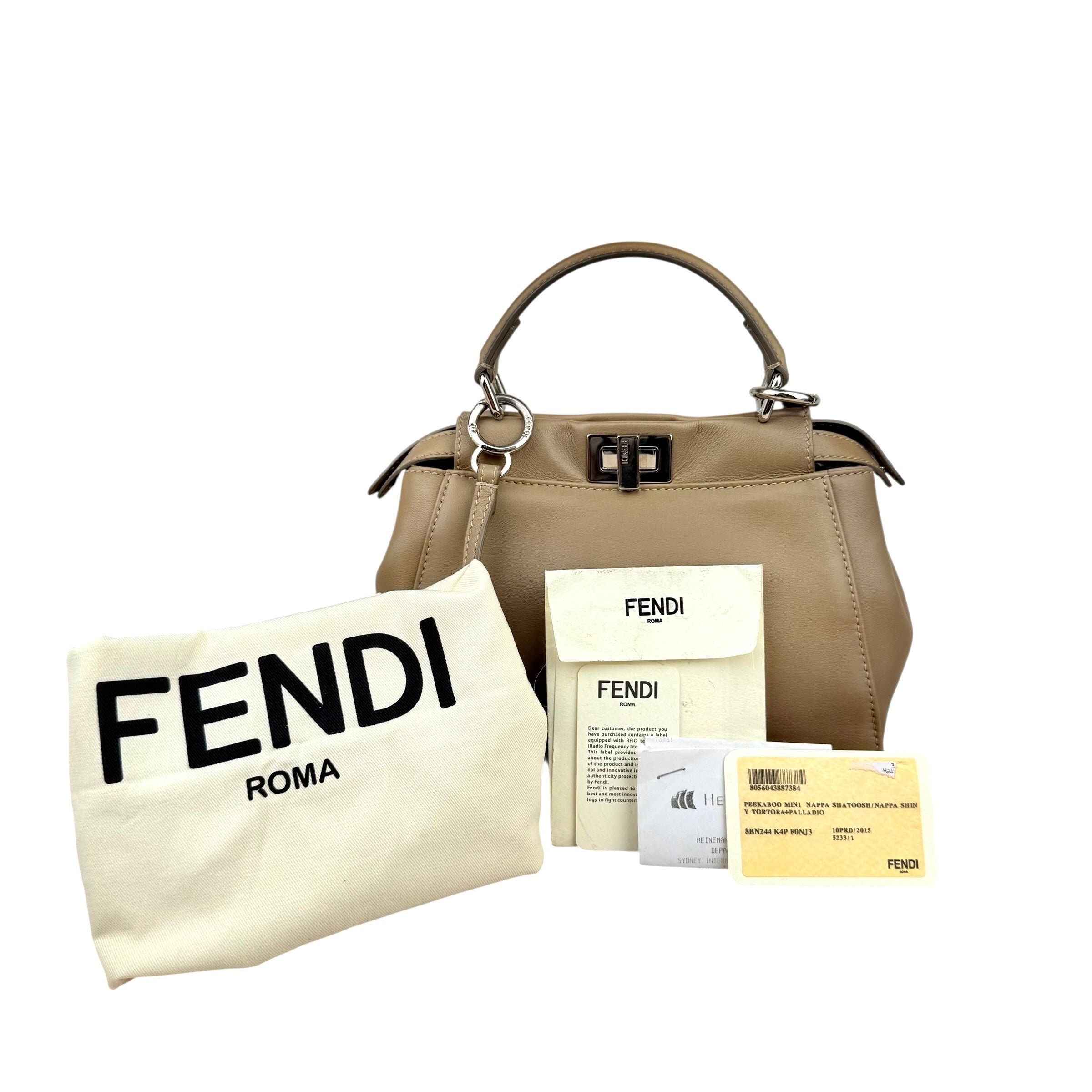 fendi-peekaboo-2way-beige-leather-shoulder-handbag-back