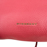 Pre-owned burberry-leah-small-pebbled-leather-crossbody-bag-front
