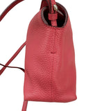Pre-owned burberry-leah-small-pebbled-leather-crossbody-bag-front