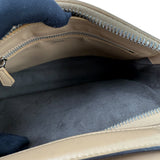 Pre-owned Fendi Beige gesteppte Dotcom-Schultertasche Braun bag