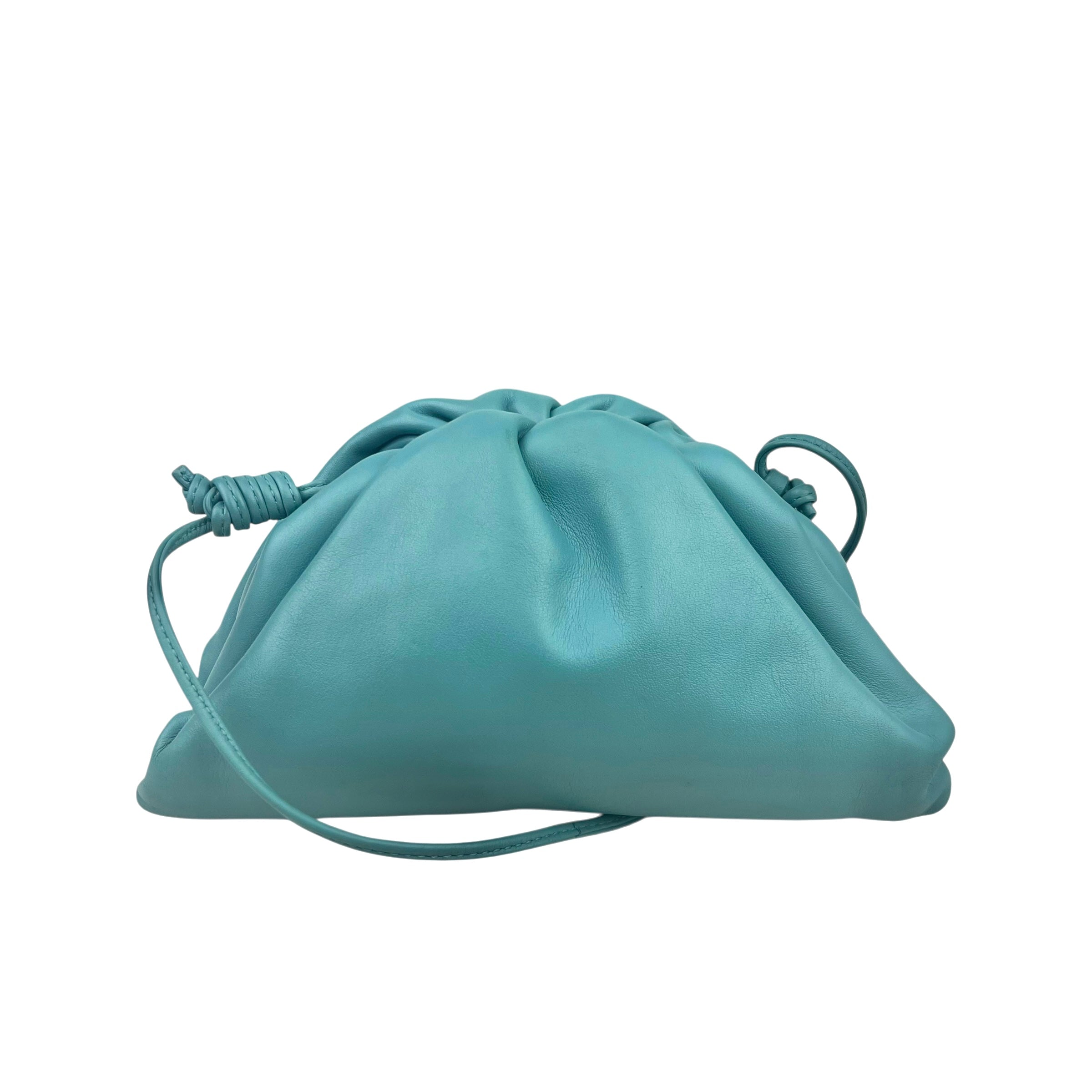 bottega-veneta-mini-pouch-teal-light-blue-leather-crossbody-clutch-front