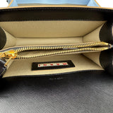 Pre-owned marni-medium-colorblocked-leather-trunk-shoulder-crossbody-bag-front