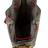 Pre-owned fendi-mini-zucca-mon-tresor-bucket-bag-front